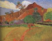 Paul Gauguin Tahitian Landscape Spain oil painting artist